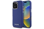 Mobiel - Covers & Cases - Karl Lagerfeld FW Metal Plate MagSafe iPhone 16 Pro Case - Blue - 3666339318987