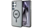 Mobiel - Covers & Cases - Karl Lagerfeld Button Karl Head Printed Logo MagSafe Samsung Galaxy S25 Ultra black - 3666339450045