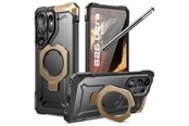 Mobiel - Covers & Cases - SUPCASE UB Grip Mag MagSafe Case for Samsung Galaxy S26 Ultra - Black & Brown - 843439160682