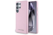 Mobiel - Covers & Cases - Karl Lagerfeld Saffiano Full Wrapped Elongated Metal Logo MagSafe Case for Samsung Galaxy S25 Ultra - Pink - 3666339450281