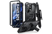 Mobiel - Covers & Cases - SUPCASE iBlason ArmorBox Clip Mag MagSafe Case for Samsung Galaxy S26 Ultra - Black - 843439160903