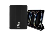 Tablet - Hoezen - Karl Lagerfeld Saffiano Magnetic Karl & Choupette iPad Pro 13" 2024 Book Cover Case - Black - 3666339388034