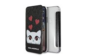 Mobiel - Covers & Cases - Karl Lagerfeld Valentine iPhone X/Xs Case - Black - 3700740413647