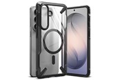 Mobiel - Covers & Cases - Ringke Fusion X Magnetic MagSafe Case for Samsung Galaxy S26+ - Clear Black - 8800328815186
