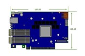Netwerk-adapter (netwerkkaart, printserver, enz.) - NVIDIA BlueField-3 P-Series B3240 - 900-9D3B6-00CN-AB0