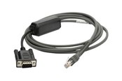 Parallelle / seriële kabel - Zebra - serial cable - DB-9 - 2.13 m - CBA-R10-S07ZBR