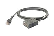 Parallelle / seriële kabel - Zebra - serial cable - DB-9 - 2.13 m - CBA-R01-S07PBR