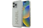 Mobiel - Covers & Cases - Karl Lagerfeld IML Rhinestones Logo iPhone 16 Pro Case - Clear - 3666339356668