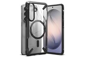 Mobiel - Covers & Cases - Ringke Fusion X Magnetic MagSafe Case for Samsung Galaxy S26 - Clear and Black - 8800328815643