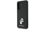 Mobiel - Covers & Cases - Karl Lagerfeld Saffiano Case w/ K&C Metal Logo for Samsung Galaxy A56 - Black - 3666339454500
