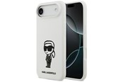 Mobiel - Covers & Cases - Karl Lagerfeld Silicone Karl Sketch & Logo MagSafe Case for iPhone 17 Air - White - 3666339498580