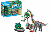 Playmobil - Playmobil Dinos - Brachiosaurus met hovercraft - 71819
