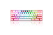 Toetsenbord - REDRAGON K616-RGB Fizz Pro Pink - US layout - US International - Roze - K616-RGB-Pink