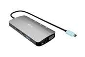 Docking station - I-Tec - docking station - USB-C / USB4 / Thunderbolt 3 / Thunderbolt 4 / Thunderbolt 5 - HDMI DP VGA - 1GbE - C31NANOTRIDOCKPD
