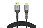 Beelscherm- en tv-kabel - Tech-Protect UltraBoost Mini HDMI to HDMI 2.1 8K 60HZ 200cm Cable - Black - 5906302323708