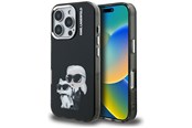 Mobiel - Covers & Cases - Karl Lagerfeld IML Aquarelle Karl & Choupette & Logo Case for iPhone 16 Pro Max - Black - 3666339464776