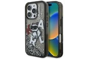 Mobiel - Covers & Cases - Karl Lagerfeld Liquid Glitter Choupette Logo Case for iPhone 16 Pro Max - Black - 3666339464059