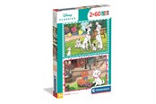 Puzzels - Clementoni Puzzle Disney Classic 2026 2x60 pieces Vloer - 24836