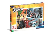 Puzzels - Clementoni Puzzle Super Avengers 104 pieces Vloer - 25011