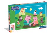 Puzzels - Clementoni Puzzle Maxi Peppa Pig 2026 104 pieces Vloer - 25017