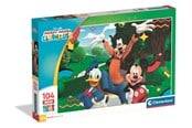 Puzzels - Clementoni Puzzle Maxi Mickey Mouse Club House 20 104 pieces Vloer - 25018