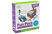 Creatief spelen - myFirst 3dPen Make Filaments Fun Pack Wheels in Mo - FP3304AC-WM01
