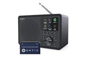 HiFi - AV Ontvanger/Versterker - Majority Touro Bluetooth Internet + DAB+ RadioBlue - DAB+ radio - Black - 1000002954