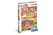 Puzzels - Clementoni Puzzle Noli 2x20 pieces Vloer - 24818