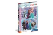 Puzzels - Clementoni Puzzle Frozen 2x20 pieces (2025) 2D Puzzels - 24825