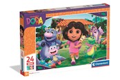 Puzzels - Clementoni Puzzle Maxi Dora The Explorer 2025 24 pieces Vloer - 24826