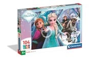 Puzzels - Clementoni Puzzle Frozen 104 pieces Vloer - 25045