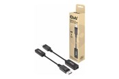 Beelscherm- en tv-kabel - Club 3D adapter - 10 cm - CAC-1088