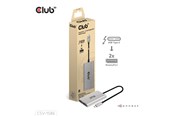 Beelscherm- en tv-kabel - Club 3D - video adapter - 24 pin USB-C to DisplayPort - 23.5 cm - CSV-1586