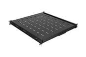 Rackkoffers - Lanberg - rack sliding shelf - 445 x 500 mm load capacity up to 35 kg 4-point mounting - 1U - AK-1021-B