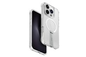 Mobiel - Covers & Cases - UNIQ Eleva with Vertica Stand Case for iPhone 16 Pro - Transparent - 8886463690710