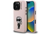Mobiel - Covers & Cases - Karl Lagerfeld Silicone Karl Sketch MagSafe Case for iPhone 16 Pro - Pink - 3666339462963
