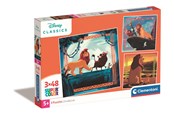 Puzzels - Clementoni Puzzle Square - The Lion King 3x48 pieces Vloer - 25323