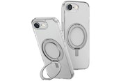 Mobiel - Covers & Cases - UNIQ Swivix 360 Rotating Kickstand Case for iPhone 16e - Transparent - 8886463692530