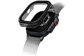 Smartwatch - Accessoires - UNIQ Voute Tempered Glass Case for Apple Watch Ultra 49mm - Black - 8886463691977