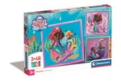 Puzzels - Clementoni Puzzle Square - Disney Ariel 3x48 pieces Vloer - 25324