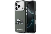 Mobiel - Covers & Cases - Karl Lagerfeld IML Karl & Choupette Peekaboo Logo MagSafe Case for iPhone 17 Pro Max - Black - 3666339607180