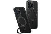 Mobiel - Covers & Cases - UNIQ Swivix 360 Rotating Kickstand Case for iPhone 16 Pro - Black - 8886463692011