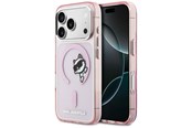 Mobiel - Covers & Cases - Karl Lagerfeld IML Peekaboo MagSafe Case for iPhone 17 Pro Max - Pink - 3666339606862