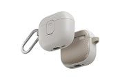 Mobiel - Covers & Cases - UNIQ Clyde Lock Case for AirPods 4 - Beige - 8886463693223