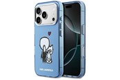 Mobiel - Covers & Cases - Karl Lagerfeld Karl & Choupette Back MagSafe Case for iPhone 17 Pro Max - Blue - 3666339607821