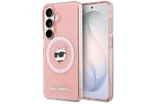 Mobiel - Covers & Cases - Karl Lagerfeld IML Repeated Choupette MagSafe Case for Samsung Galaxy S26 Plus - Pink - 3666339612504