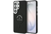 Mobiel - Covers & Cases - Karl Lagerfeld Embossed Ring RSG Logo MagSafe Case for Samsung Galaxy S26 Ultra - Black - 3666339612276