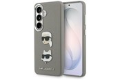 Mobiel - Covers & Cases - Karl Lagerfeld Saffiano Double Heads Metal case for Samsung Galaxy S26 - silver - 3666339612344