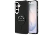 Mobiel - Covers & Cases - Karl Lagerfeld Embossed Ring RSG Logo MagSafe Case for Samsung Galaxy S26+ - Black - 3666339612269