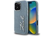 Mobiel - Covers & Cases - Karl Lagerfeld FW Jeans Signature Logo iPhone 16 Pro Max Case - Blue - 3666339458652